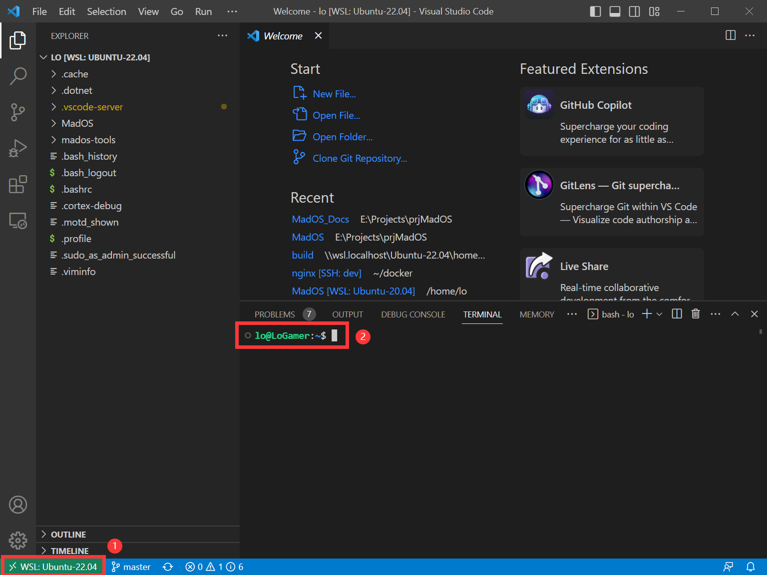 WSL2_ReconnectVSCode